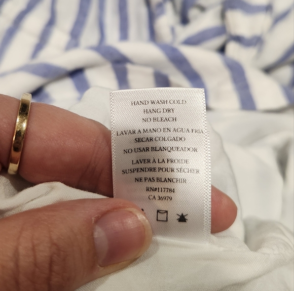 Rails linen blend striped dress - Picture 9 of 9